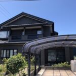 S様邸 外壁・軒天塗装・破風SGL鋼板工事